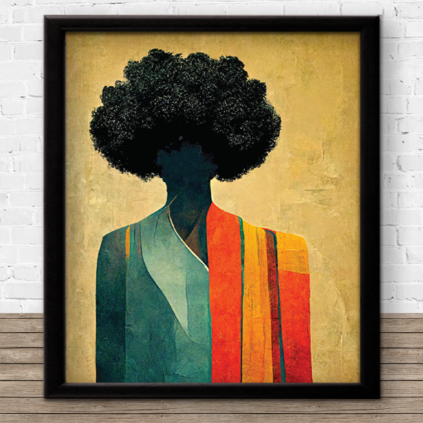 Black Woman Print C